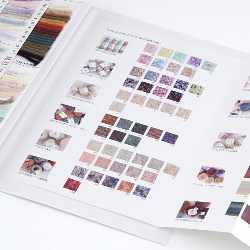 10012526】糸付きカタログ No.04 毛糸ピエロ 返品不可